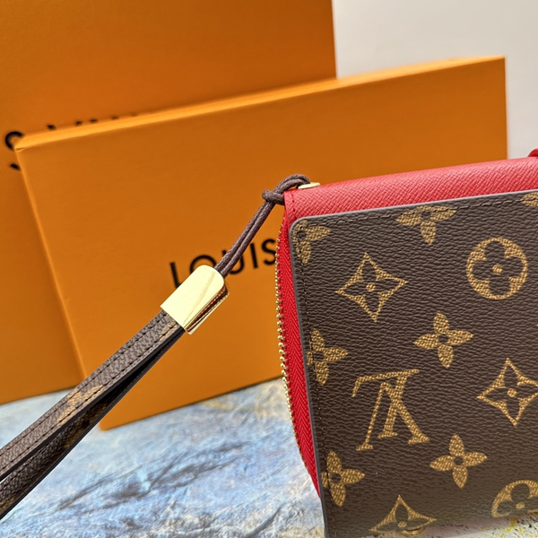 LVコピーウォレット素材ディテール